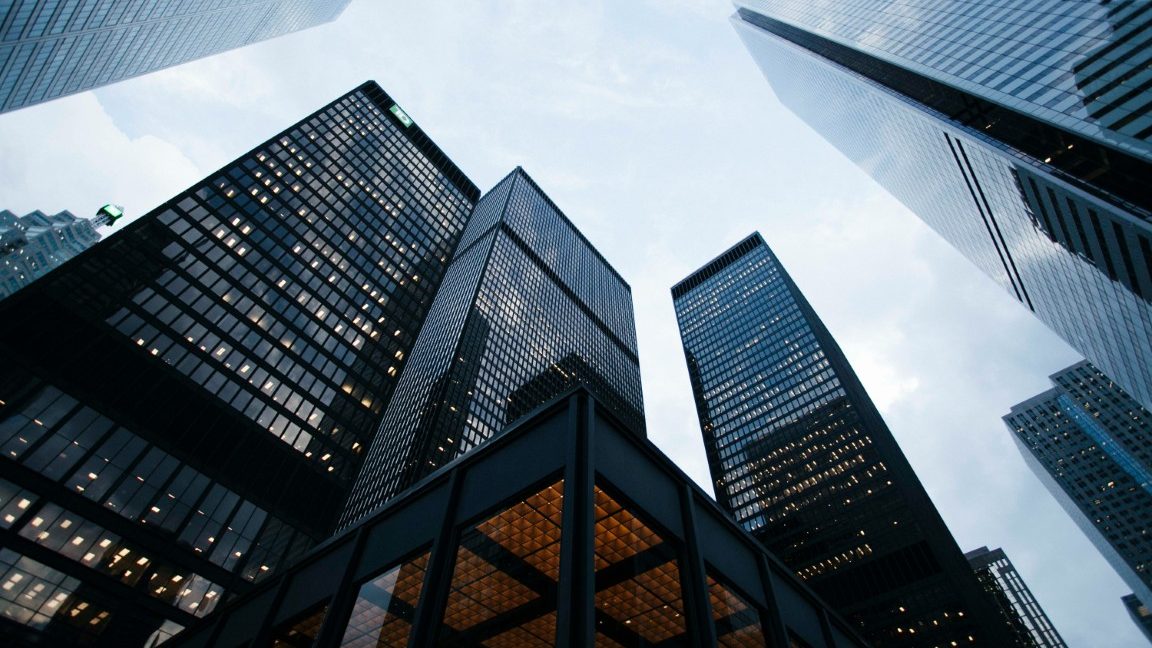 Cleaner working on a commercial office cleaning contract in Vancouver, BC